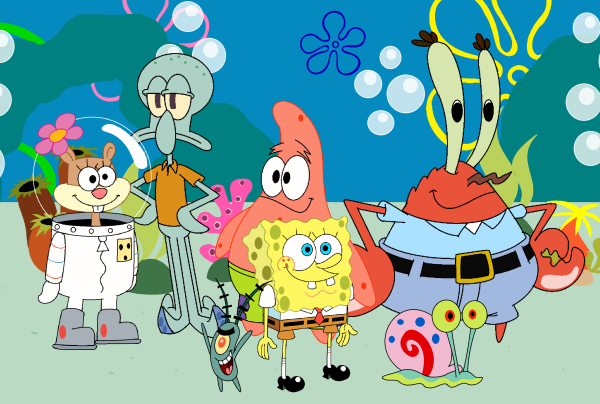 Spongebob персонажи