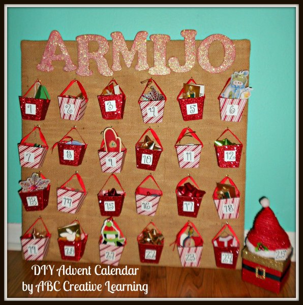 Адвент календарь в детском саду