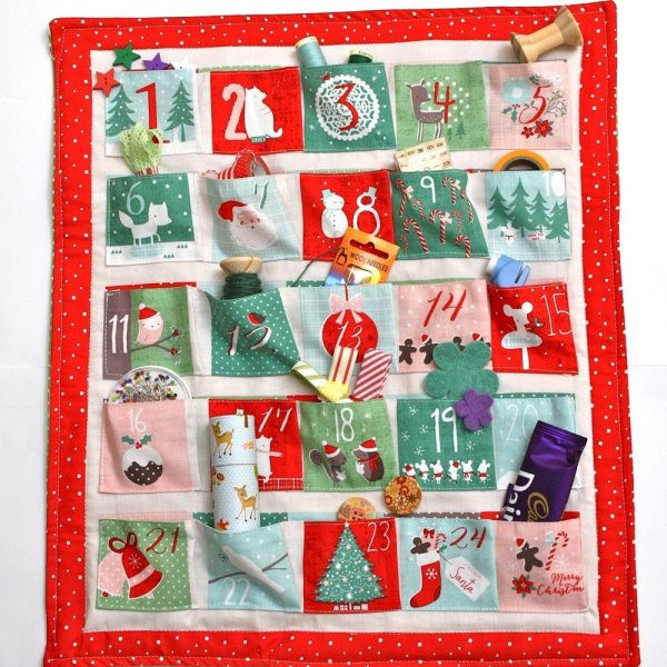 Адвент из ткани