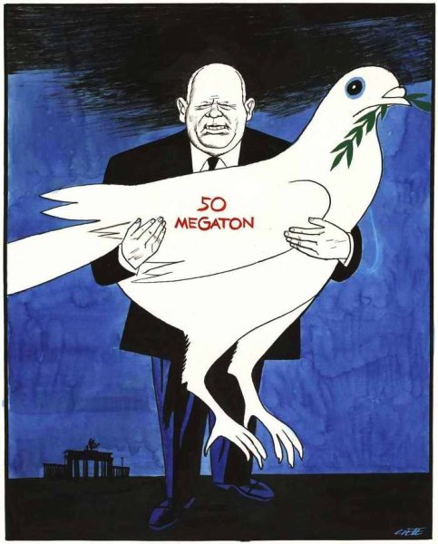 Хрущев карикатура