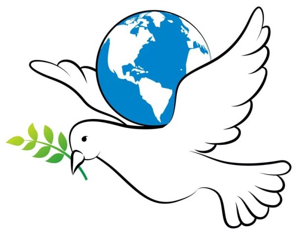 Голубь мира плакат