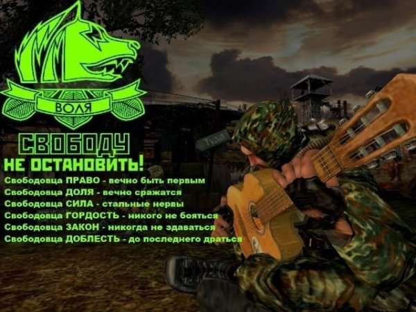 Группа свободы сталкер