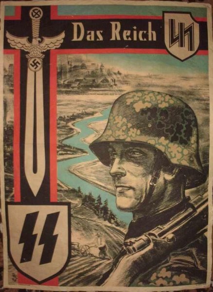 Датский Легион СС плакат