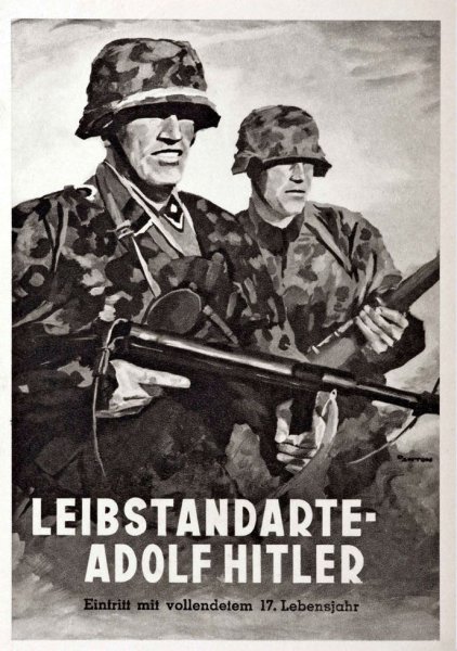 Плакаты Ваффен СС