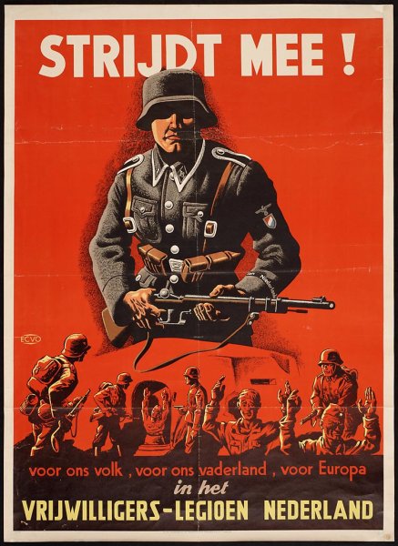 Плакаты третьего рейха СС