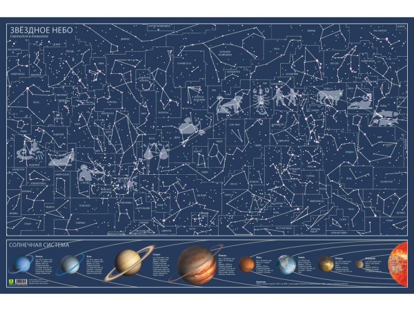 Астрономия созвездия карта звездного неба