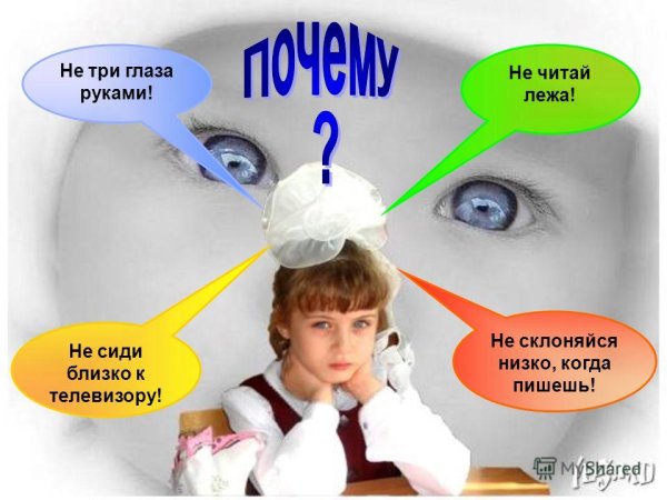 Берегите зрение презентация