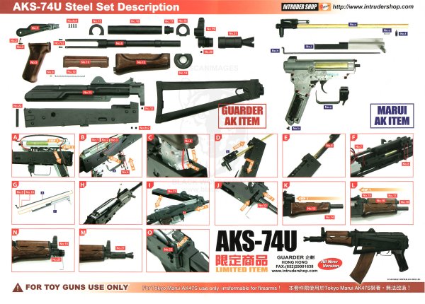 Акс-74у автомат и АКМ 74