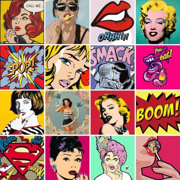 Постеры в стиле комиксов