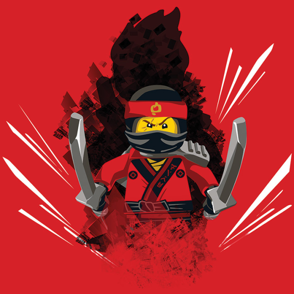 Лего Ниндзяго аватар Кая