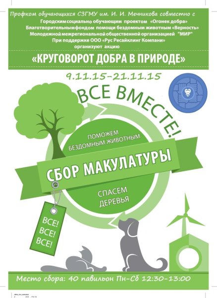 Сбор макулатуры