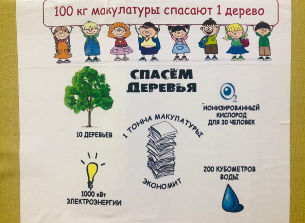 Акция по сбору макулатуры