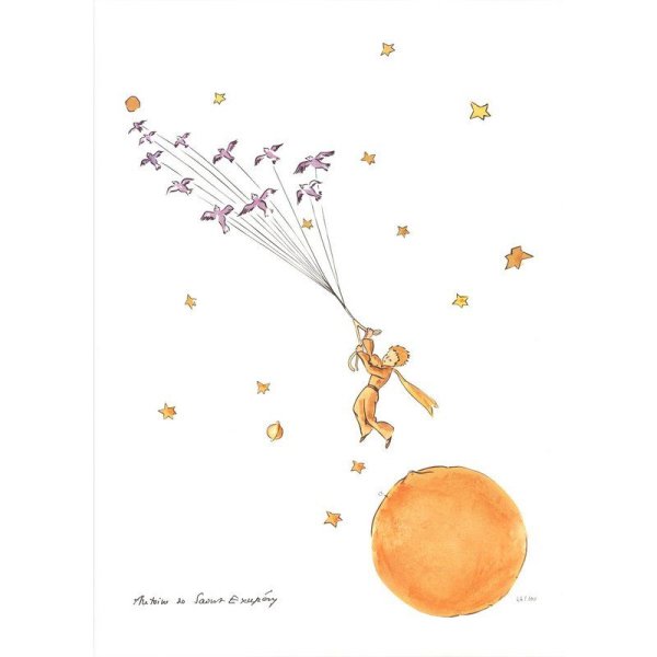 Постер маленький принц большой