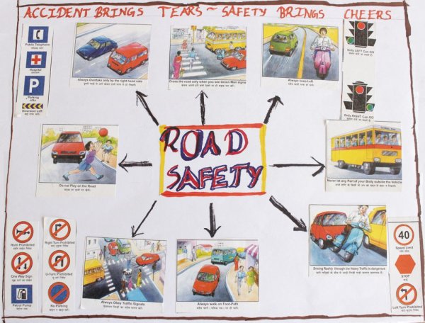 Road Safety плакат