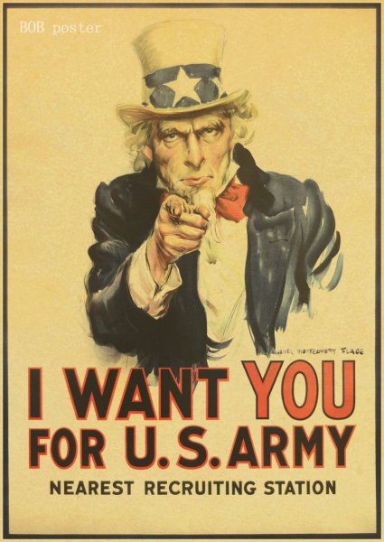 Американские плакаты