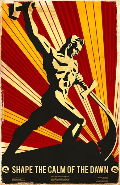 Постеры в стиле