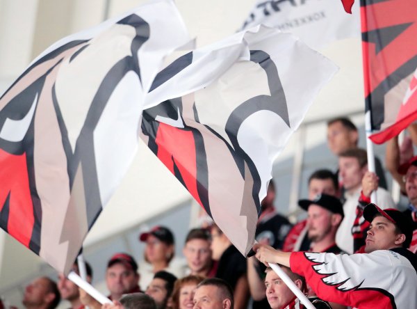 Плакаты болельщиков на соревнованиях