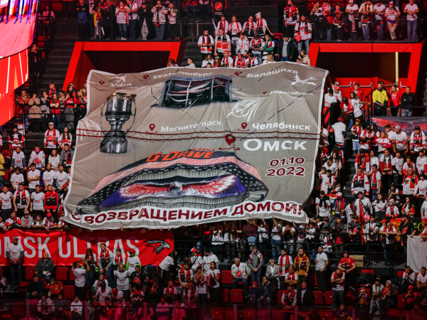 Плакаты болельщиков Зенита