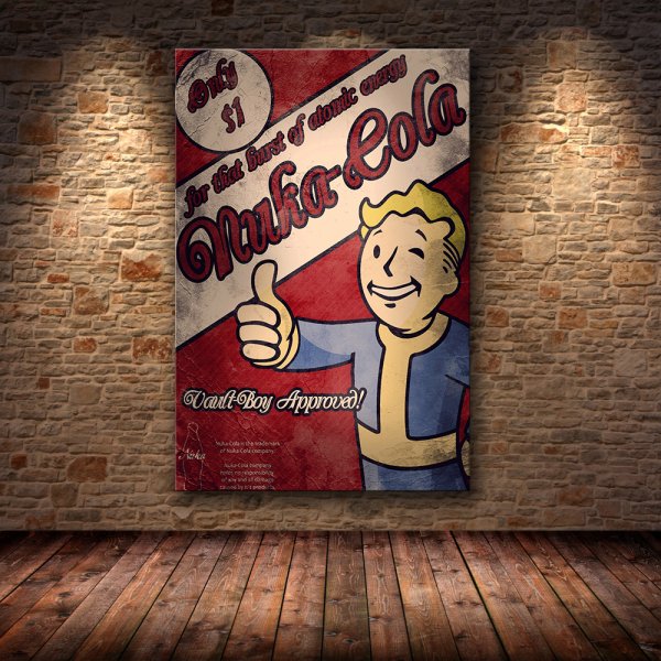 Плакаты из Fallout