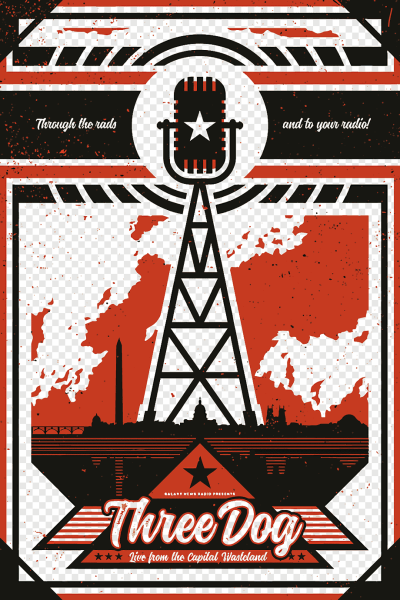 Fallout 4 Постер Квантум кола