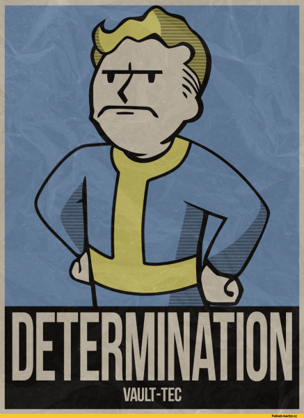 Плакаты в стиле Fallout