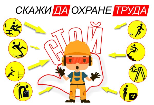 Плакат безопасность на рабочем месте
