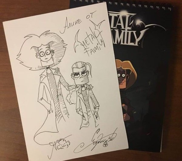 Блокнот “Metal Family”