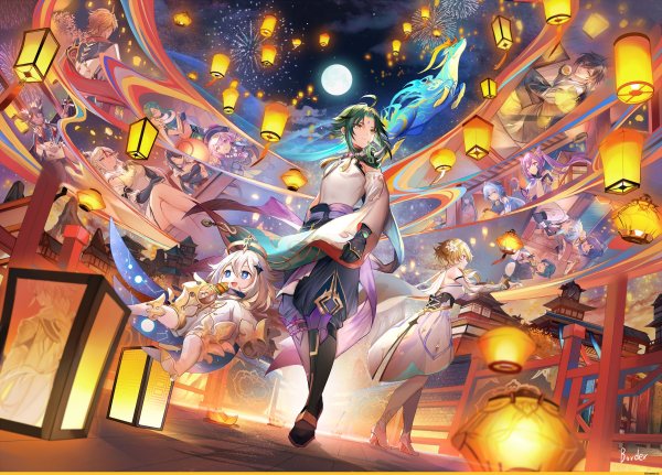 Рост персонажей Геншин Импакт