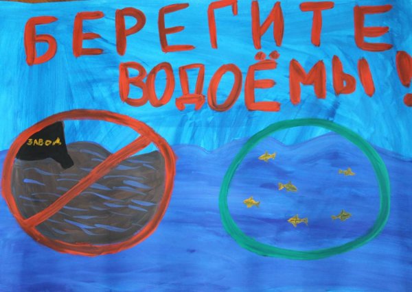 Плакат на экологическую тему