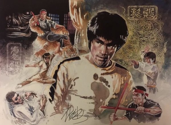 Постер боевые искусства