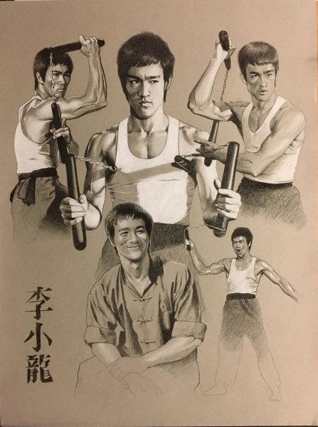 Брюс ли Постер