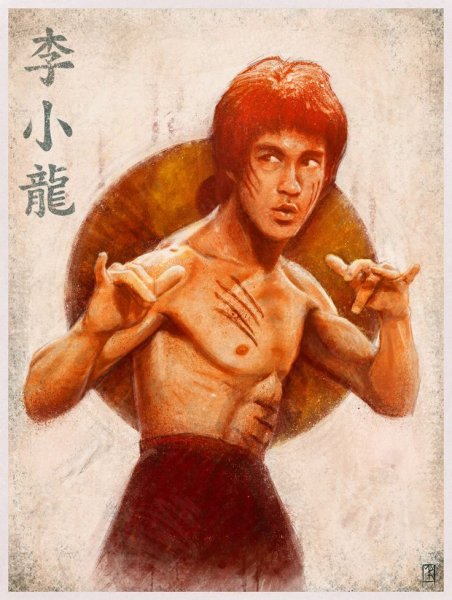 Bruce Lee плакат