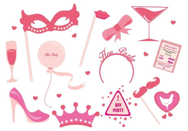 Трафареты для девичника