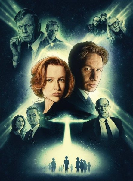 Секретные материалы Постер