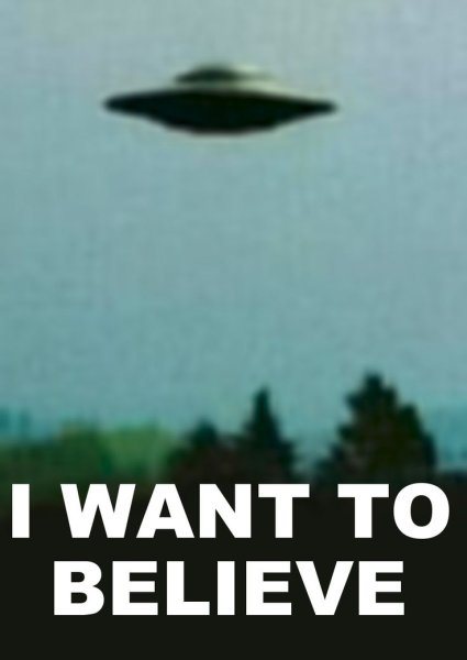 Секретные материалы Постер i want to believe