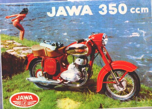 Ява 350 СССР реклама