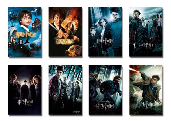 Гарри Поттер все постеры