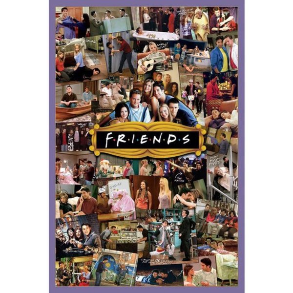 Постеры сериал друзья Central Perk