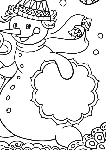 Новый год эскиз