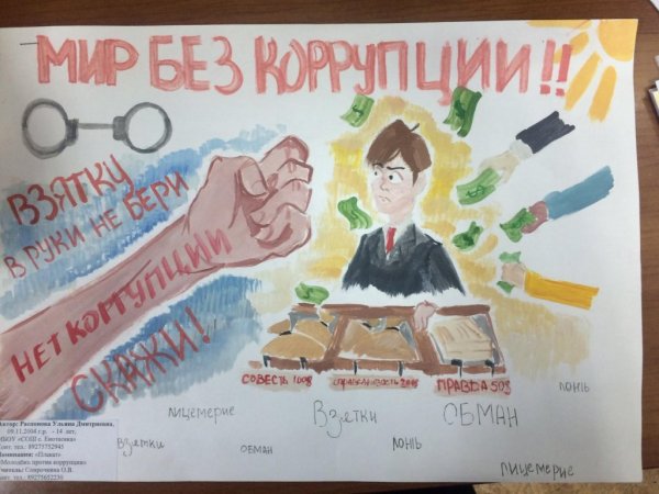 Коррупция рисунки