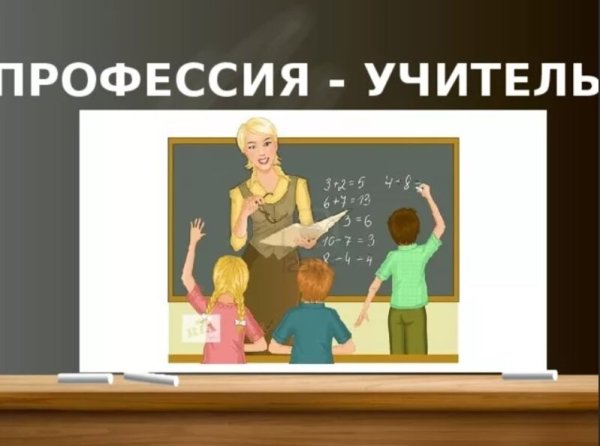 Раскраска профессия учитель