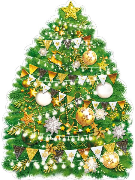 Елка плакат