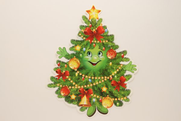 Елка раскраска