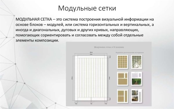 Модульная сетка Мюллера Брокманна а4