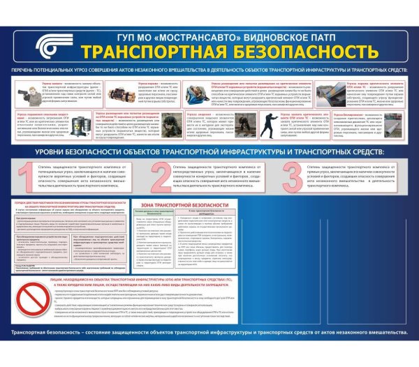 Таблички по транспортной безопасности