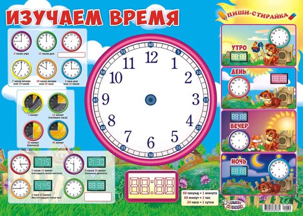 Часы обучающие для детей