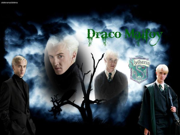 Плакат Слизерин Драко Малфой