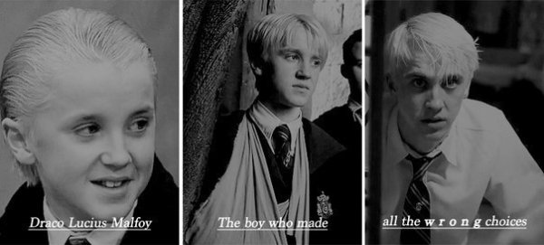 Драко Малфой надпись