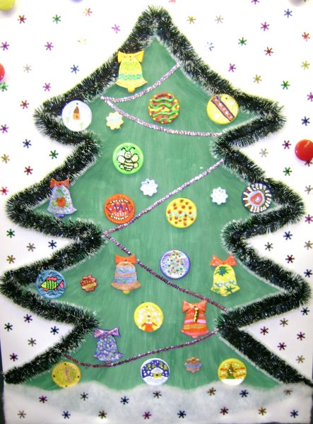 Квиллинг елочка