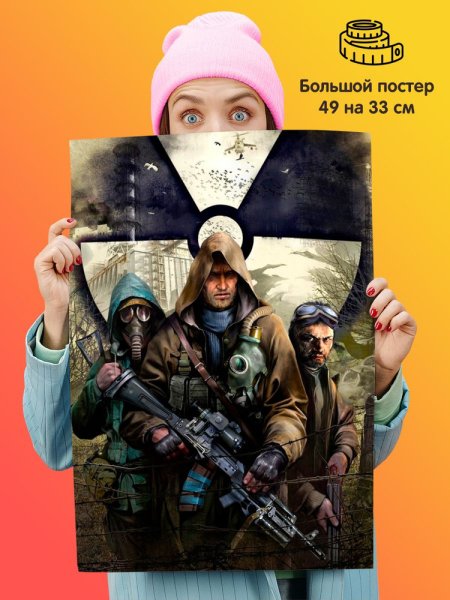Плакаты сталкер